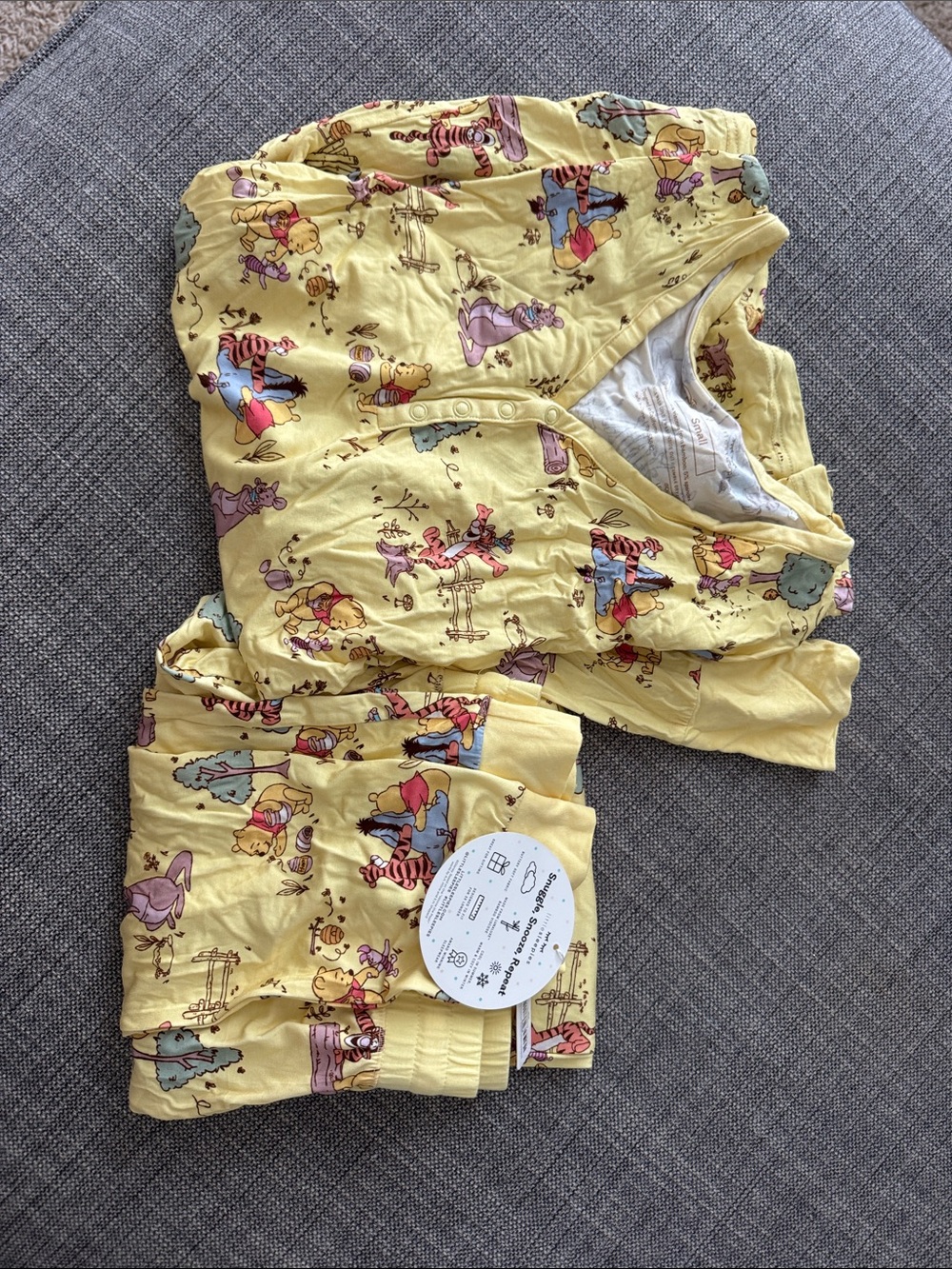Little Sleepies Yellow Winnie the Pooh Women’s